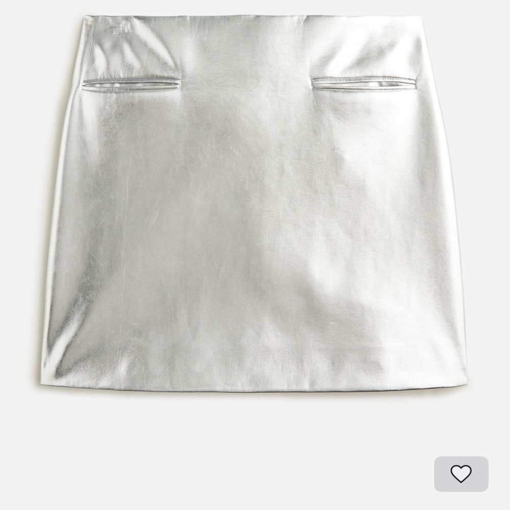 Silver Women's Skirt